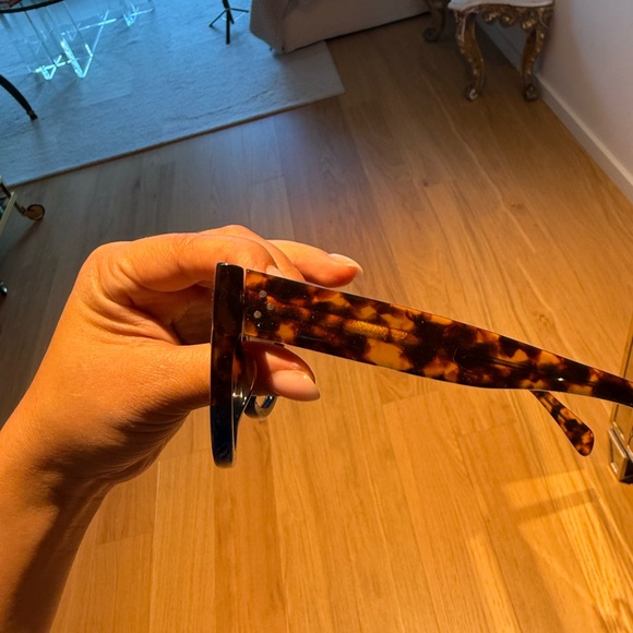 Celine Brown and Blue Sunglasses